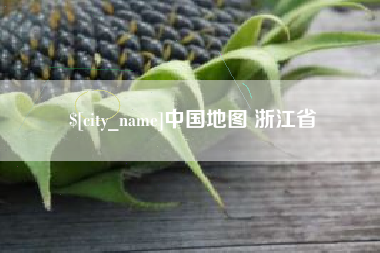 普洱中国地图 浙江省