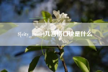 普洱九宫格口诀是什么