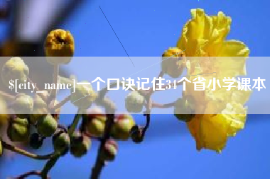 普洱一个口诀记住34个省小学课本
