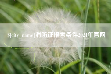 普洱消防证报考条件2024年官网