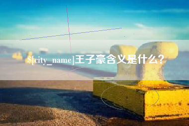 普洱王子豪含义是什么？