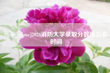 普洱2024消防大学录取分数线公布时间