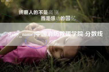 普洱中国消防救援学院 分数线