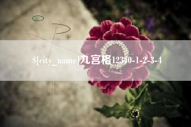普洱九宫格12340-1-2-3-4