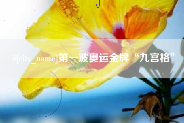 普洱第一波奥运金牌“九宫格”