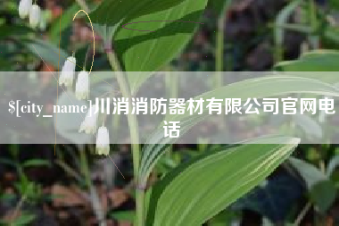普洱川消消防器材有限公司官网电话