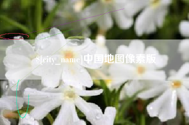 普洱中国地图像素版