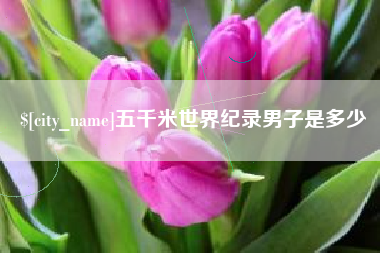 普洱五千米世界纪录男子是多少