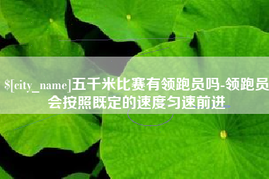 普洱五千米比赛有领跑员吗-领跑员会按照既定的速度匀速前进