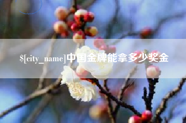 普洱中国金牌能拿多少奖金