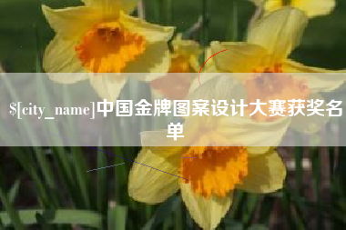 普洱中国金牌图案设计大赛获奖名单