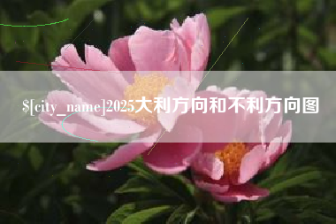 普洱2025大利方向和不利方向图