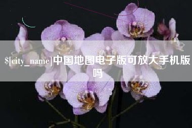 普洱中国地图电子版可放大手机版吗