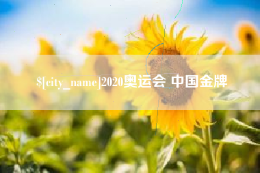 普洱2020奥运会 中国金牌